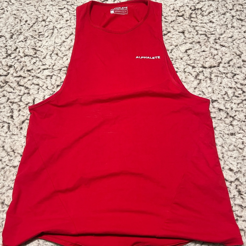 Alphalete tank top size large